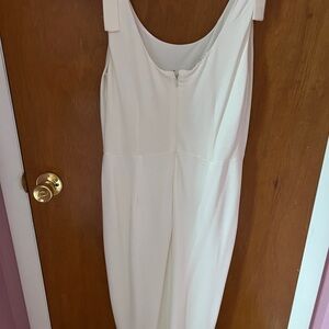 Cream Sleeveless dress